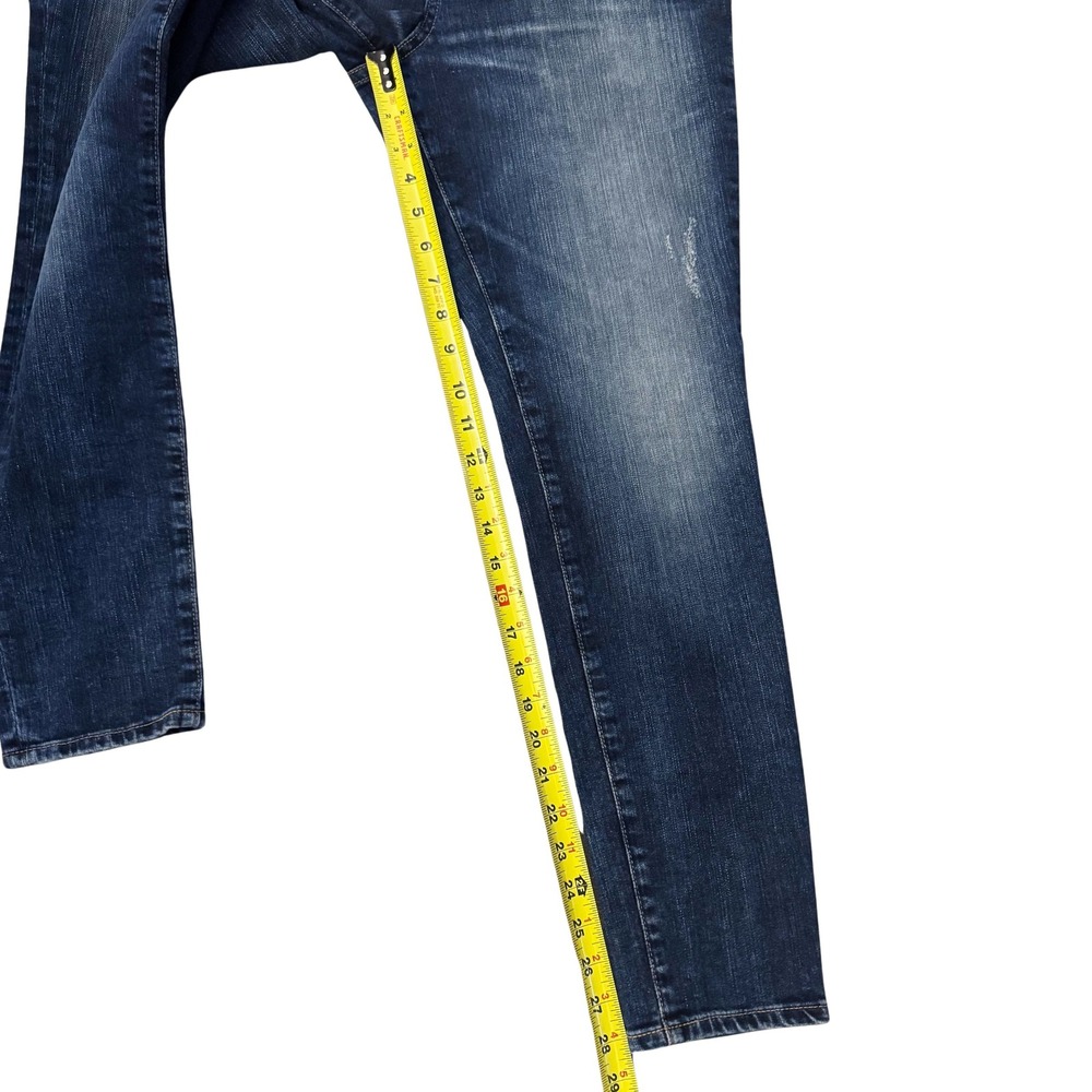 BIG STAR ALEX SKINNY Jeans Women's Sz 31 dark wash bodycon preppy ankle - Picture 6 of 10